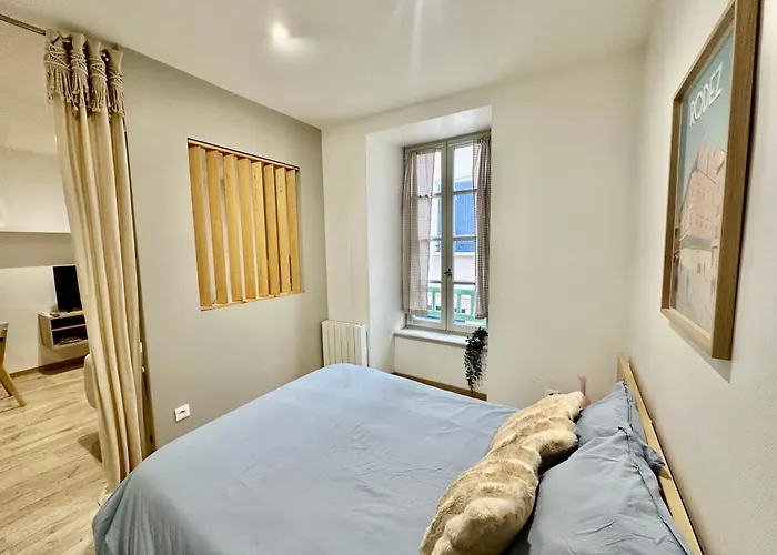 Le Cabrol Hyper Centre Wifi 1er Etage Apartamento *